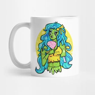 Zombie Gal Kawaii Shirt Mug